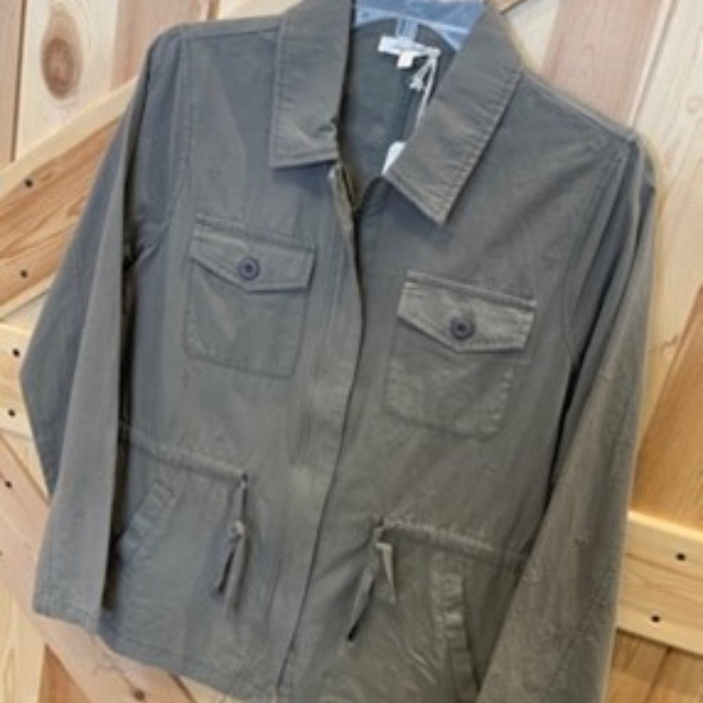 Mystree Olive Green Safari Jacket